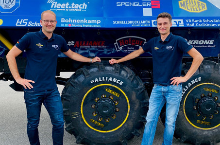 BFS-Trucksport-Team: Marc Stegmaier, Jan Plieninger