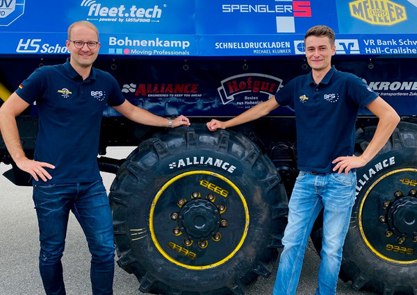 BFS-Trucksport-Team: Marc Stegmaier, Jan Plieninger